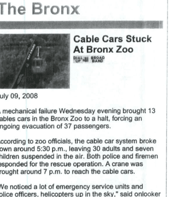 Bronx Zoo Case